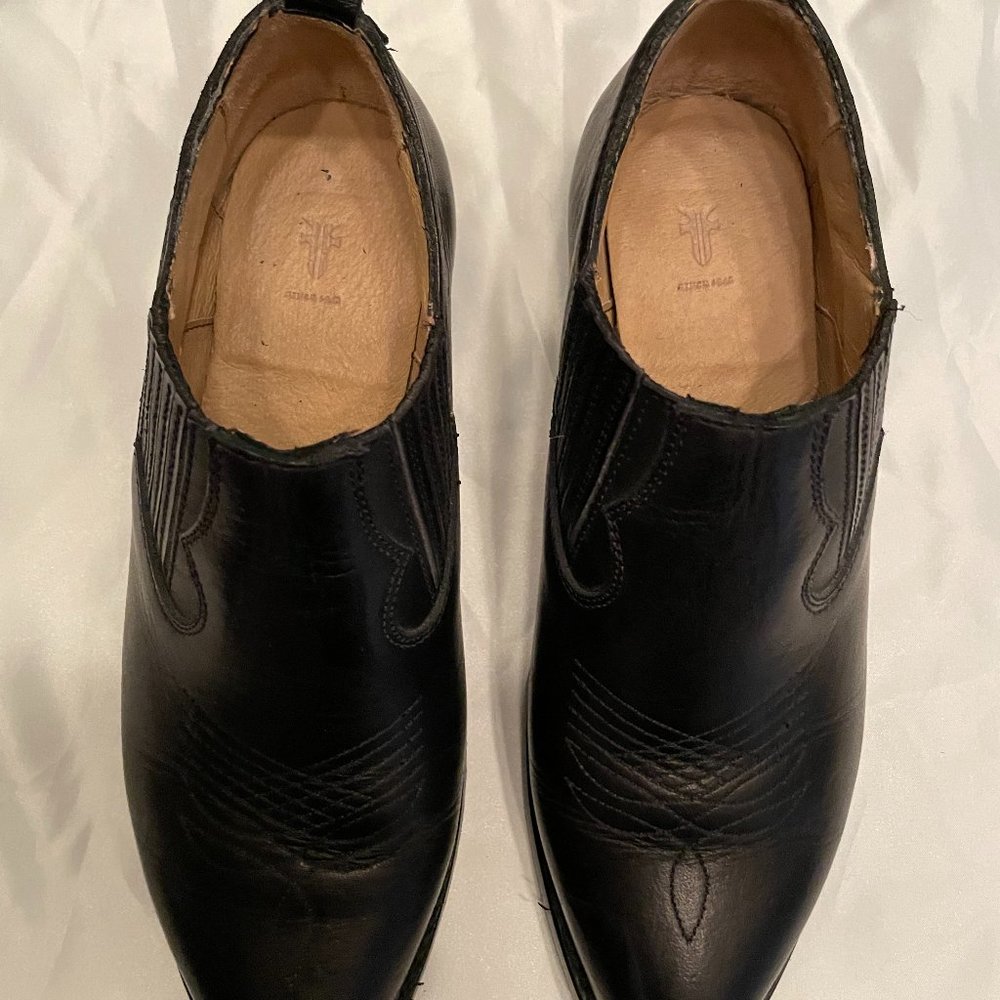 Frye Black Slip-On Bootie